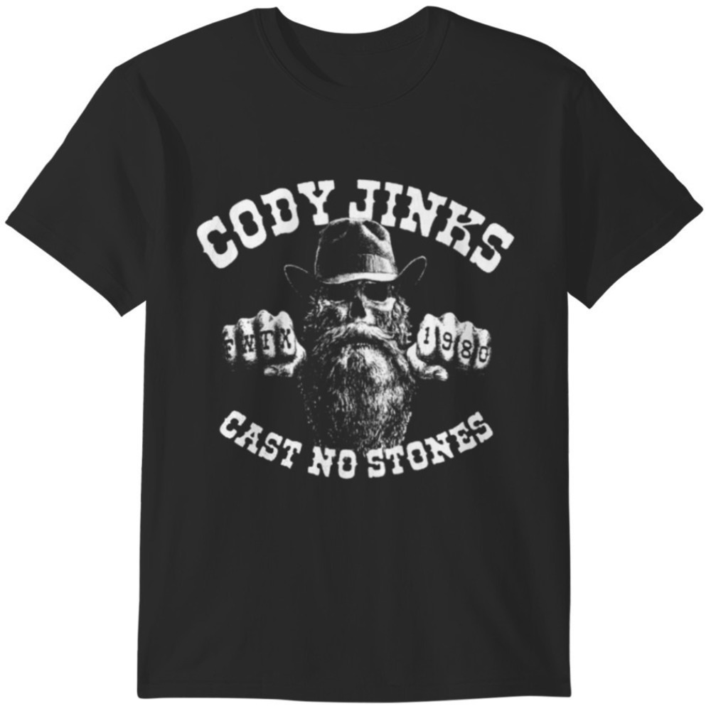 Super Cody Jinks Cast No Stones Tshirt